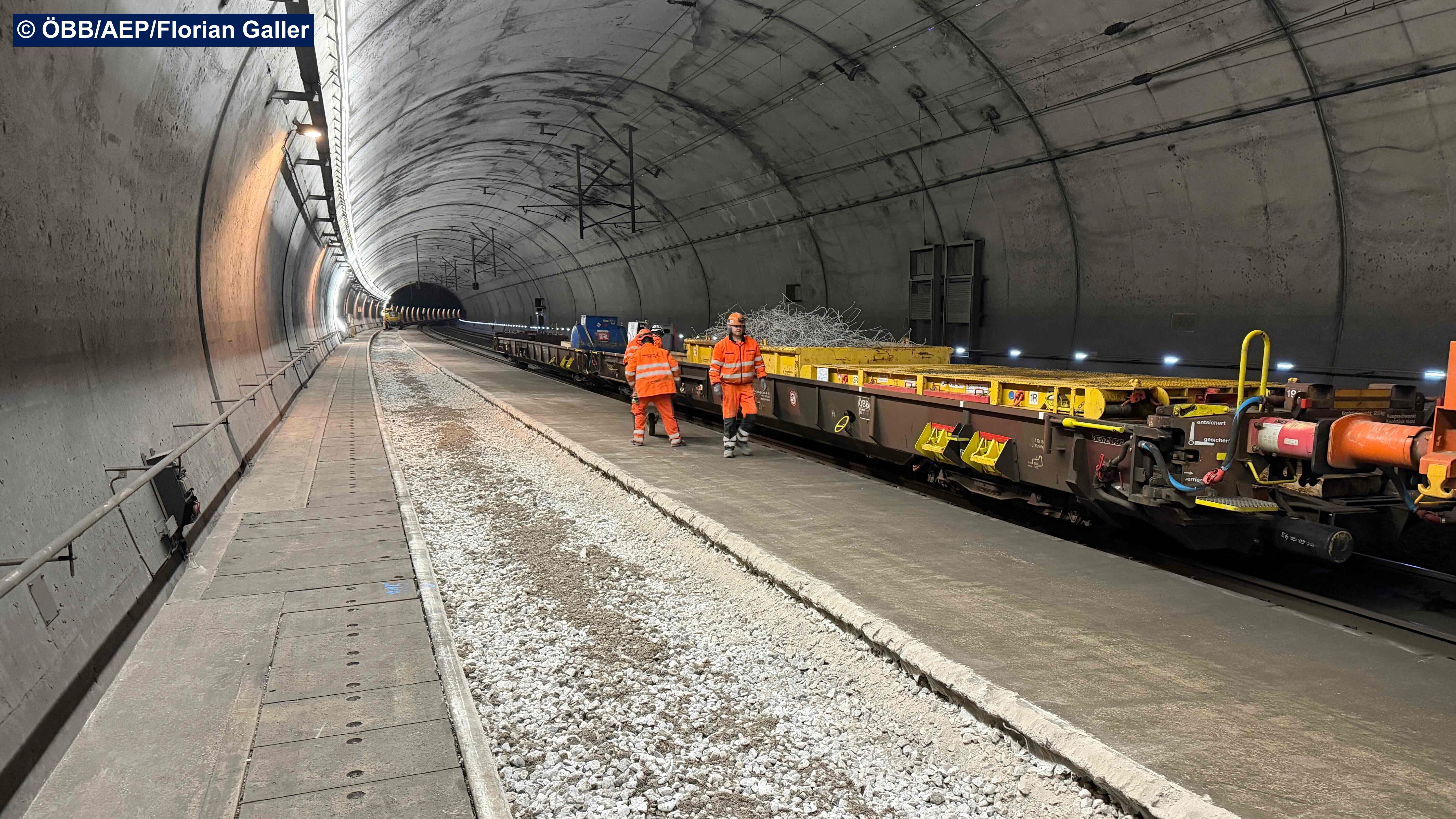 Baustelle Unterinntalbahn